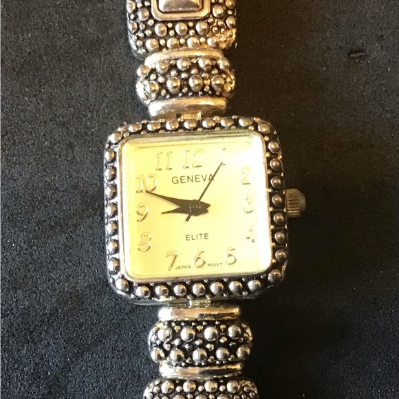 Woman’s Silver/Brown-Leather Watch - Picture 3 of 5